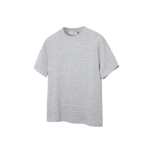 BWKA T-рубашка обычный крой свободный силуэт топ с половиной рукава унисекс