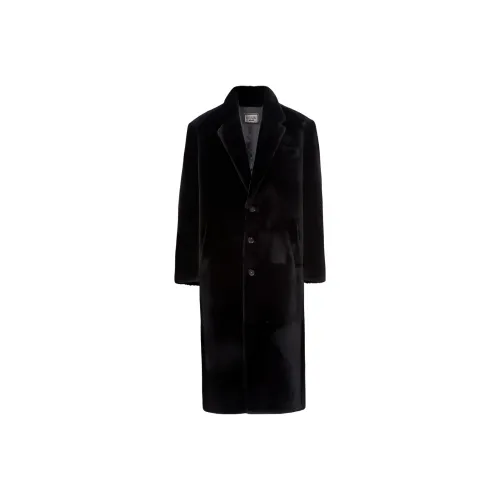 PRADA Мужское черное пальто