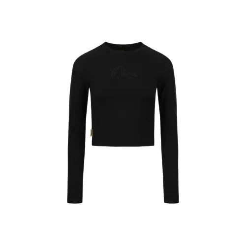 EVISU Черные Женские T-рубашки