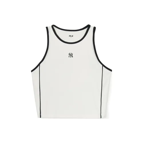 Mlb Base Logo Нью-Йорк Янкис Майка Женские Крем