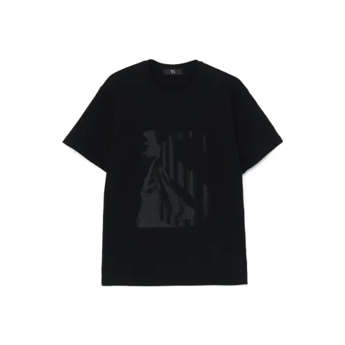 Yohji Yamamoto Черные Женские T-рубашки