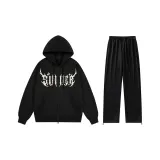 Комплект одежды (Черный топ + Черные штаны)