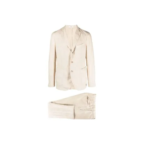 Boglioli Комплект Ecru Мужской Деловой костюм