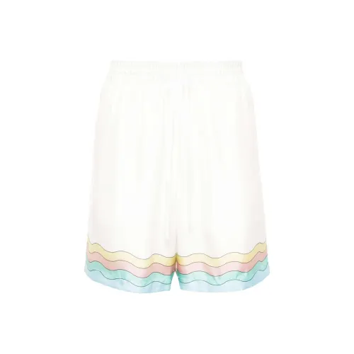 CASABLANCA Повседневные шорты Мужские Белые