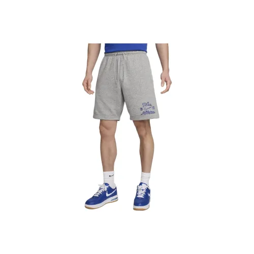 Nike Gray Men's Casual Shorts Nike Серый Мужские Повседневные Шорты