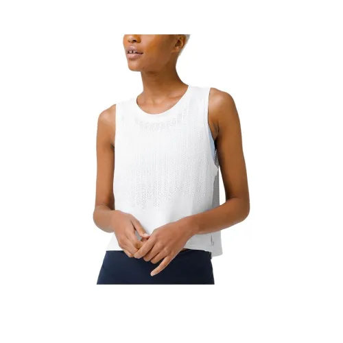 lululemon Train to Be Майка Женская Белая Дождь Узор