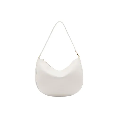 COCCINELLE GRAIN LEATHER Сумка через плечо Средняя Женская Белая