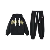 Черный свитшот+черные брюки