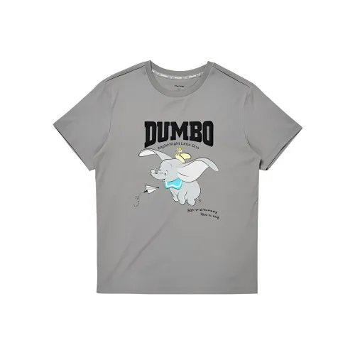 LINING Морозно-серый Женские Футболки