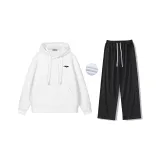 Белый комплект (утолщенный с флисовой подкладкой)