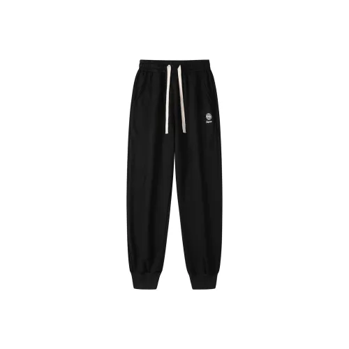 Chisportate Loose Fit Ribbed Elastane Straight Fit Knitted Fabric Elastane Sports Casual Pants Unisex 