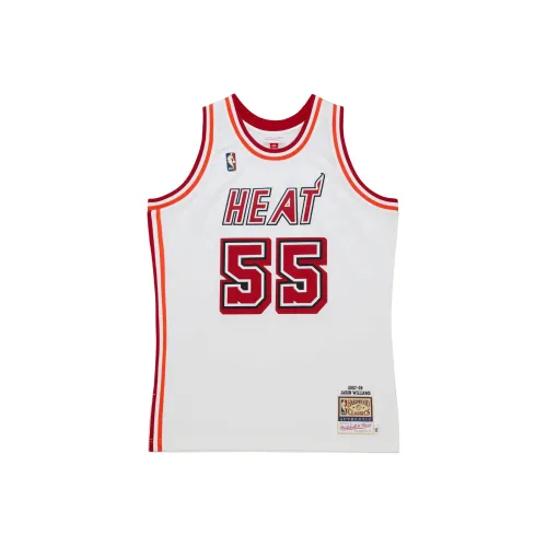 MITCHELL NESS Баскетбольная Джерси Мужская Белая