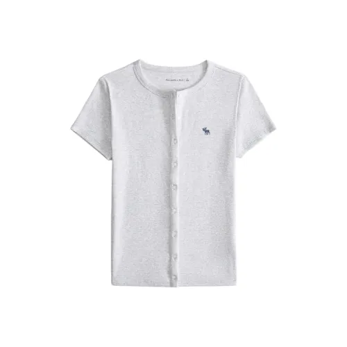 Abercrombie＆Fitch Серые Женские Футболки