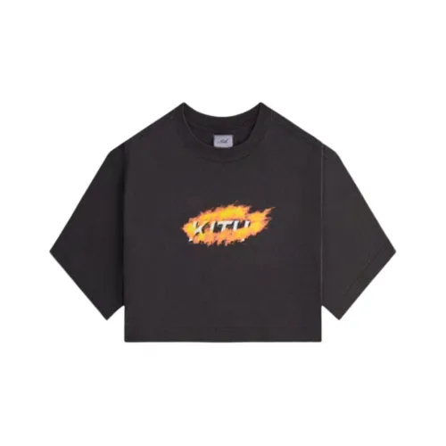 Kith Женская 2024 Летняя Коллекция Черные Женские Рубашки