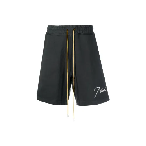 RHUDE Черные Мужские Спортивные Шорты