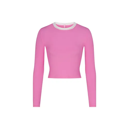 SKIMS T-рубашка Женская Румяна Румяна