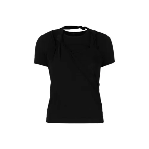 Helmut Lang Черные Женские Т-рубашки