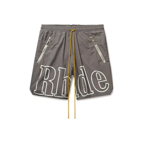 RHUDE Серый Мужские спортивные шорты