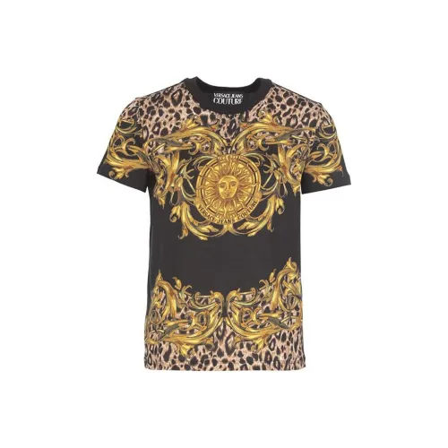VERSACE JEANS COUTURE Черный Женские Короткие Топы