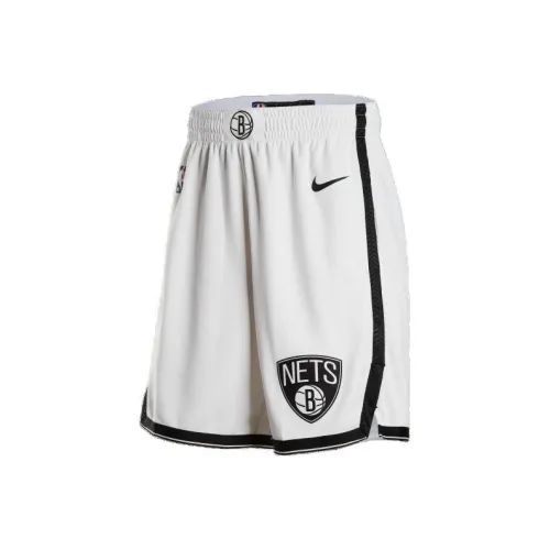 Nike Brooklyn Nets Белый Мужские баскетбольные шорты