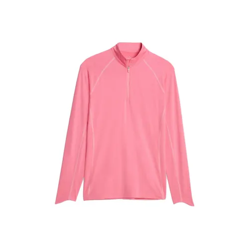 PUMA YouV Quarter YouV Quarter Zip GOLF Пуловер Женские T Рубашка Женские Розовый