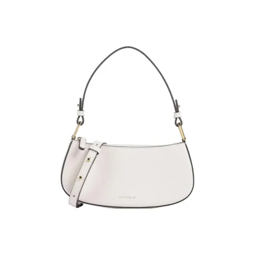 COCCINELLE Сумка через плечо из кожи женская белая