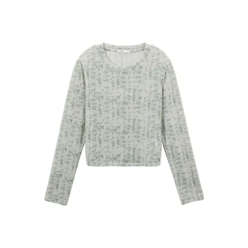 Hotwind T-Shirt Женская Зеленая Белая