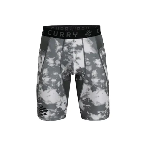 Under Armour HeatGear Серые Мужские Спортивные Шорты