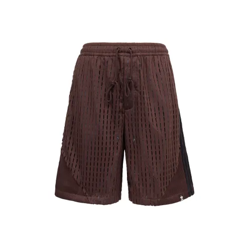 adidas originals Темно-кофейные унисекс спортивные шорты