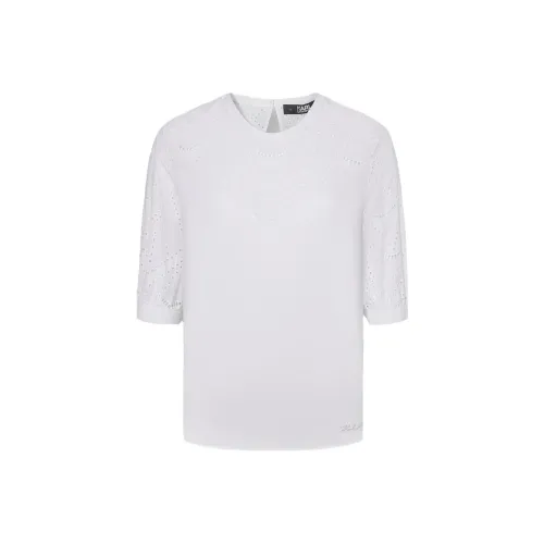 Karl Lagerfeld T-рубашка Женская Белая