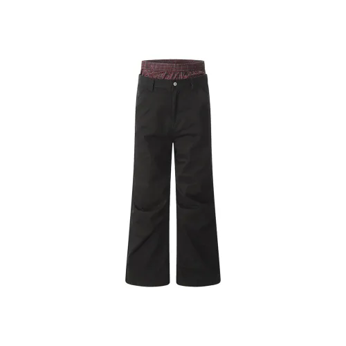 COOLALPACA Свободный крой Bootcut Повседневные штаны Унисекс