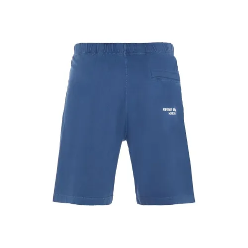 STONE ISLAND SS24 Marina Коллекция Повседневные шорты Мужские Синие