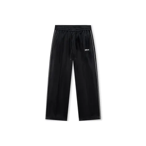 BONELESS Cut Casual Pants Unisex Black