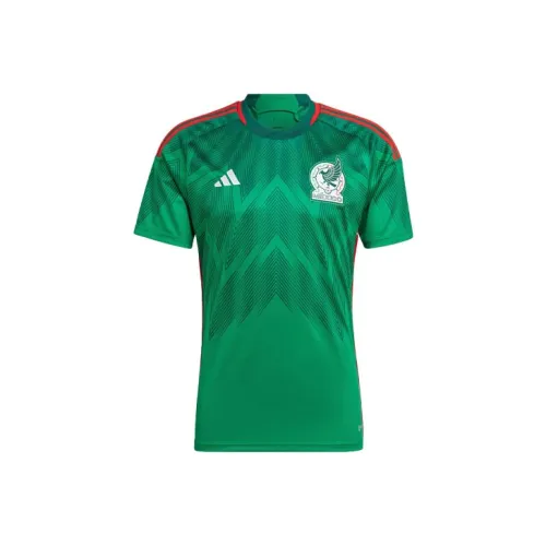 Adidas Mexico Team Зеленый Мужской Футбольный Джерси