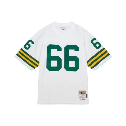 Mitchell Ness Белая мужская баскетбольная футболка