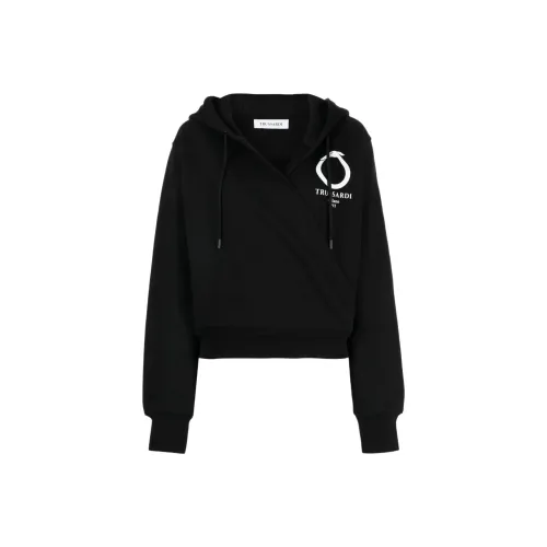 TRUSSARDI Мужские черные свитшоты