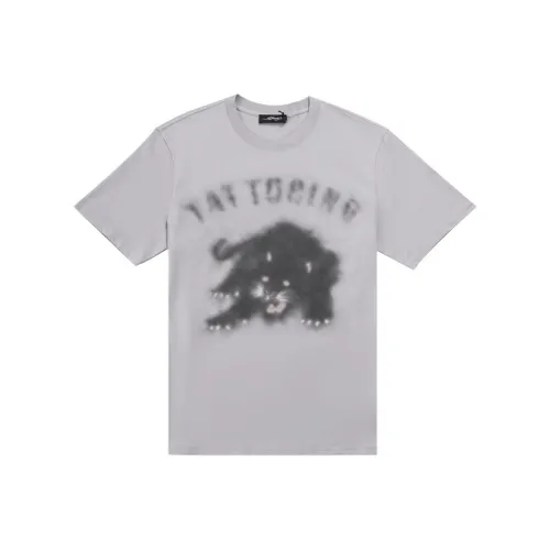 Ed Hardy Светлый Дымчатый Серый Мужские T-Рубашки