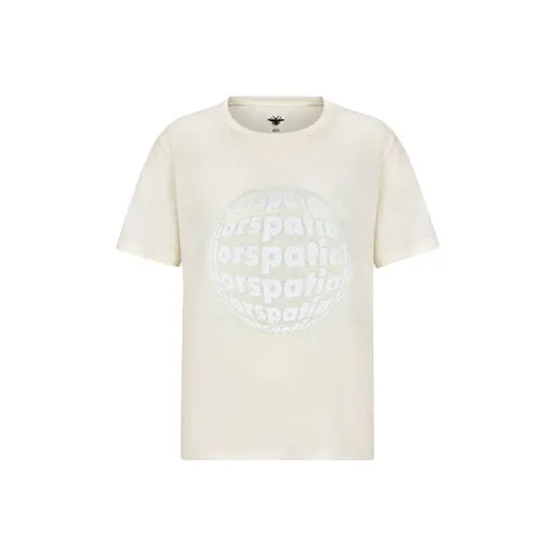 Dior Quarterly New Products Бежевые Женские Т-рубашки