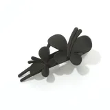 Чёрная заколка для волос