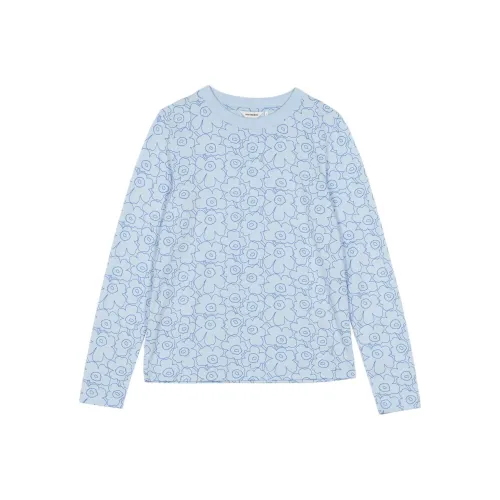 MARIMEKKO Светло-синие Женские футболки