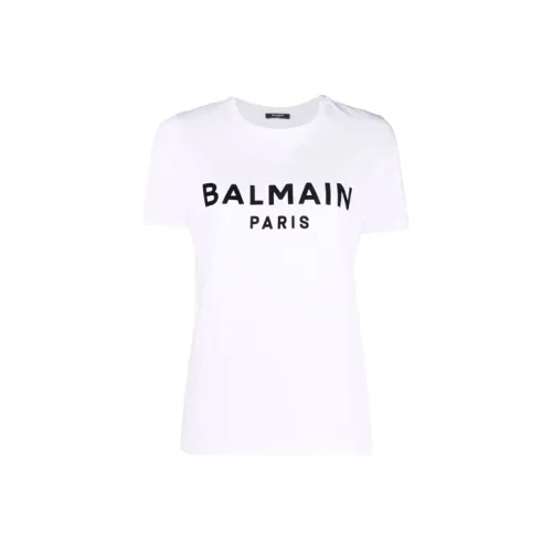 BALMAIN Белые Женские Футболки
