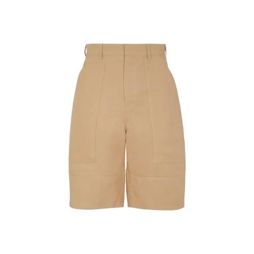 FENDI Повседневные шорты Мужские Светлый Умбра