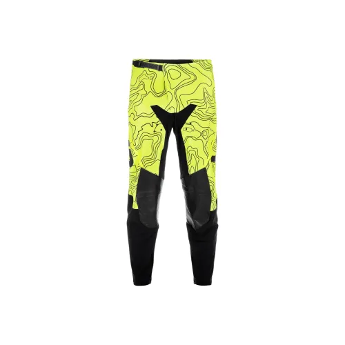 VR46 Желтые Мужские Гоночные Брюки