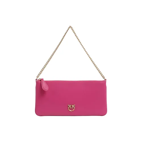 PINKO Кожа Одно Плечо Клатч Женский Фуксия