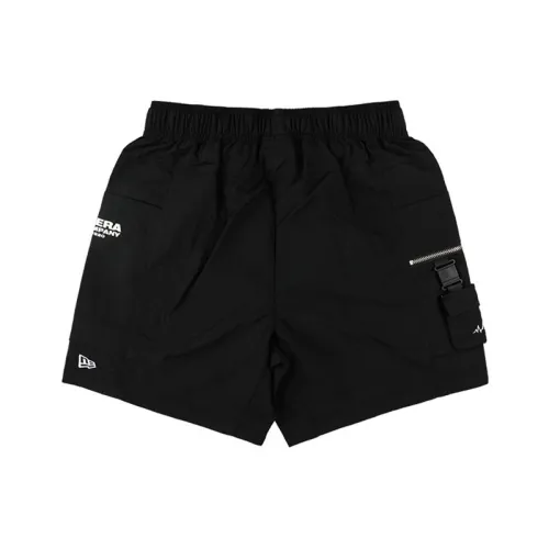 New Era Черные Унисекс Спортивные Шорты