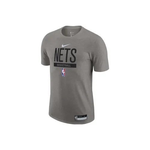 Nike Серый Мужская баскетбольная футболка