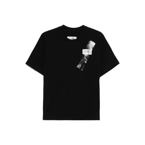 MM6 Maison Margiela Черные Женские Т-рубашки