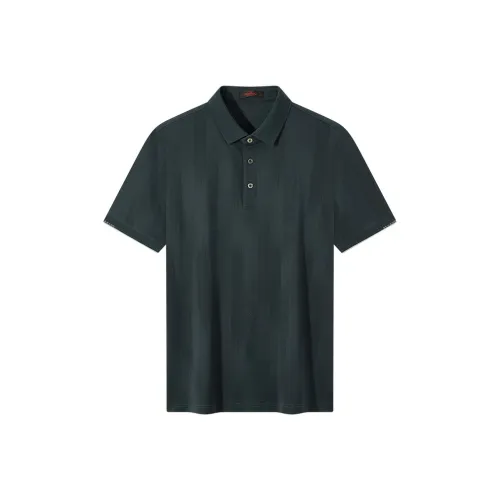 SEVEN Поло Мужское Угольно-Серый