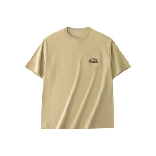 CHAOJIANTA T-рубашка Женская Без рисунка Хаки