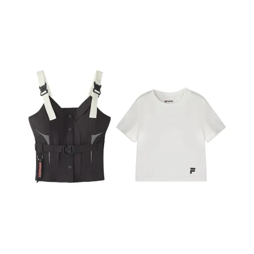 FILA FUSION X DUCATI FILA FUSION X T-рубашка Женская Двухкомпонентный комплект Белый